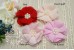 Selina Chiffon Flower (L, 8cm), Pack of 2